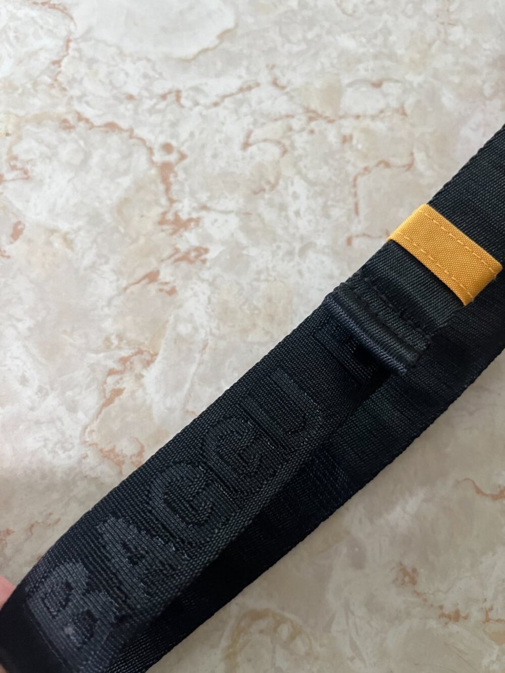 Baggu Golden Yellow Nylon Fanny Pack - Picture 6 of 7